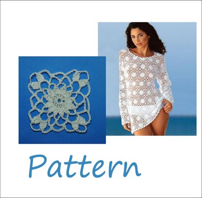 Plus size Beach Tunic Pattern