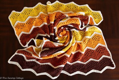 Summer Waves Baby Blanket