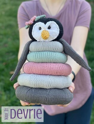 Penguin Stacking Ring toy