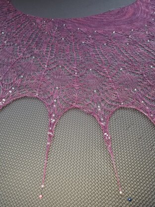 Snow Angel Bridal Shawl