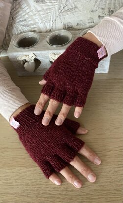 Halve Finger Gloves Iris