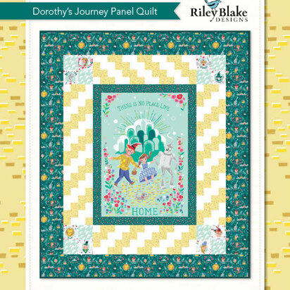 Riley Blake Dorothy's Journey Panel Quilt - Downloadable PDF