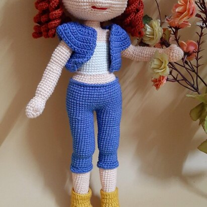 Crochet Amigurumi Mayla doll