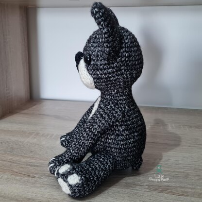 Franklin the French Bulldog - UK Terminology - Amigurumi