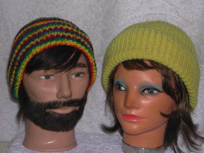 Classic Rib Knit Hat K-004