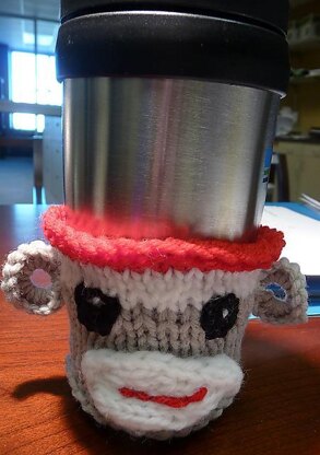 'Mugg's Monkey' Coffee Cup Cosy Warmer Protector
