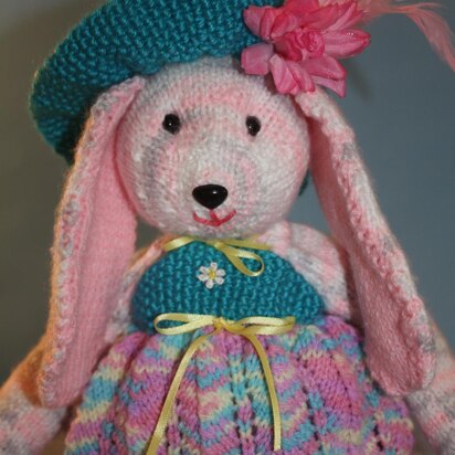Lady Lucinda- Easter Bunny - knitting pattern