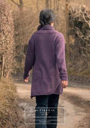 Dash Falls Jacket in The Fibre Co. Arranmore Light - Downloadable PDF