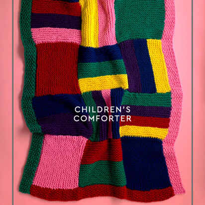Paintbox Yarns Wool Mix Super Chunky Large Children's Comforter 20 Knäuel Projekt-Set