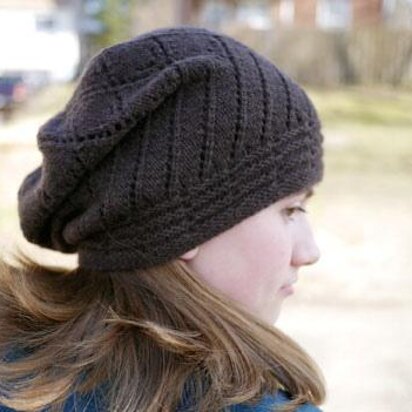 Peu Bourgeons Hat - knitting pattern