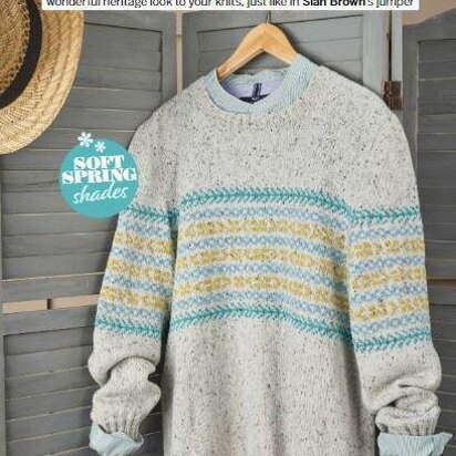 Fair Isle Band Jumper