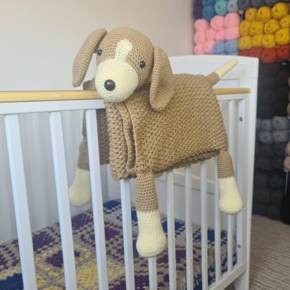 3in1 Beagle Dog Baby Blanket
