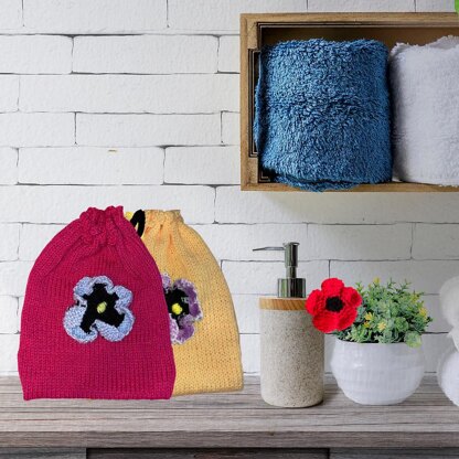 Pansy Wash Bag