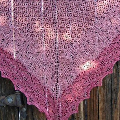 Roses of Avon Shawl