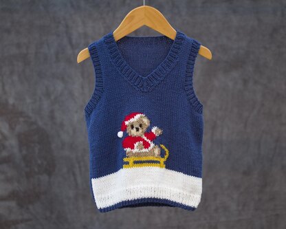 P168 Teddy on a Sleigh Tops