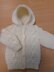 Globe cable baby hoodie
