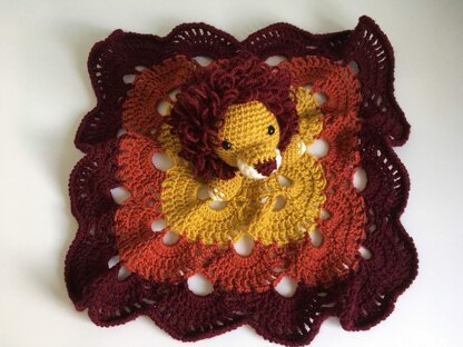 Loopy the Lion Security Blanket