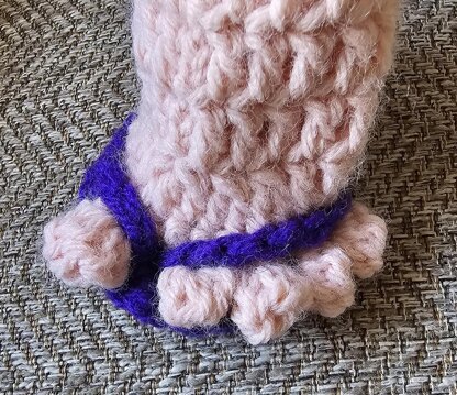 Crochet dog outlet shoes