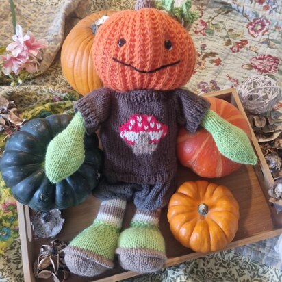 Perry the Pumpkin Doll