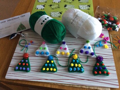 My first KAL - Christmas trees
