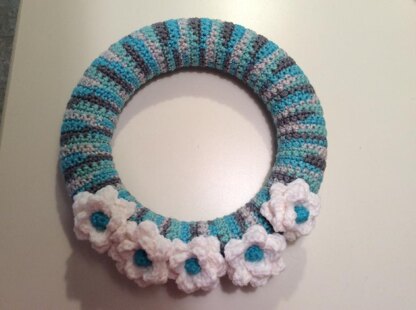 Snowman Winter Wreath