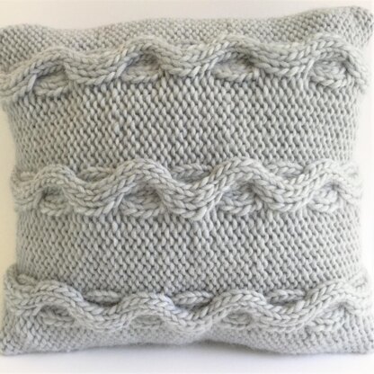 Wave cushion cover