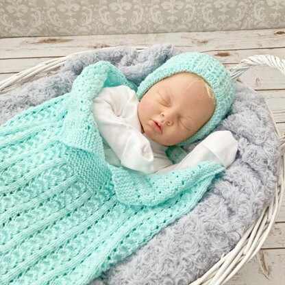 Baby Cocoon Knitting Pattern #688