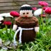 Medieval Monk Doll Knitting Pattern - Toy Knitting Pattern
