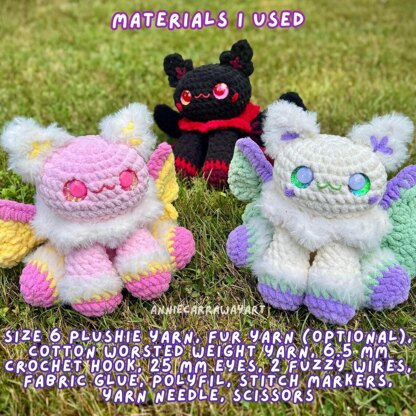 Moth and Mothman Crochet Pattern