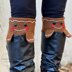 Peeping Gingerbread Boot Cuffs