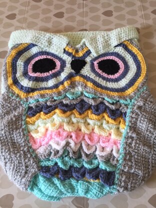 Owl cocoon for baby