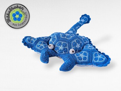 African Flowers Masha The Manta Ray