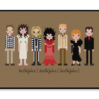 Beetlejuice - PDF Cross Stitch Pattern