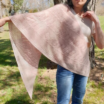 Nuage shawl