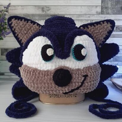 Crochet Sonic Animal Hat Pattern