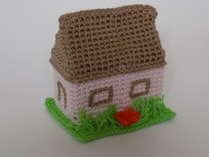 Crochet Amigurumi Toy House for Home Decor