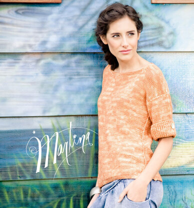 Martina Sweater in Manos del Uruguay Serena Space-Dyed - SC1-5