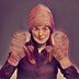 Adele Fusion Coral Mittens