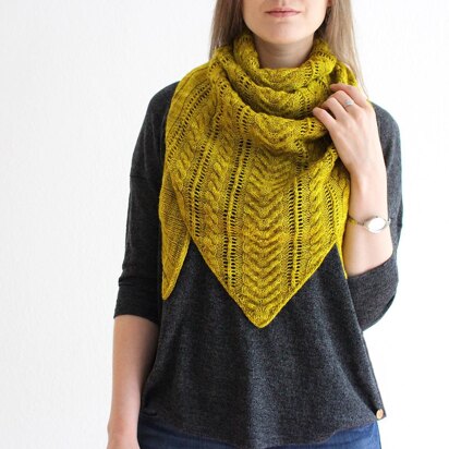 Liquid Gold - knitting pattern