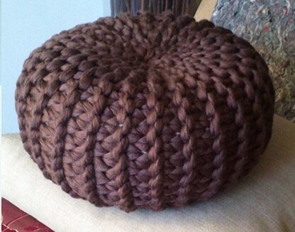 Knitted Pouf Floor Cushion