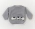 Aran Baby Sheep Sweater and Hat
