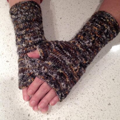 Cuppa Joe Mitts - knitting pattern