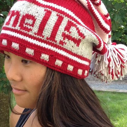 College Application Hat - knitting pattern