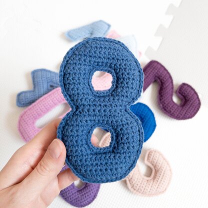 Crochet Numbers Pattern