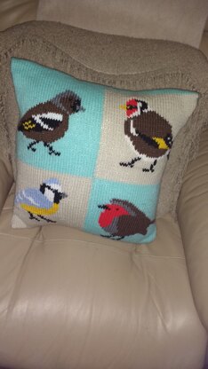 Birds cushion cover