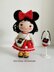 MIAN baby in the costume of minnie mouse