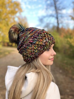 Knit Divergence Beanie