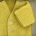Garter Cardigan for Baby
