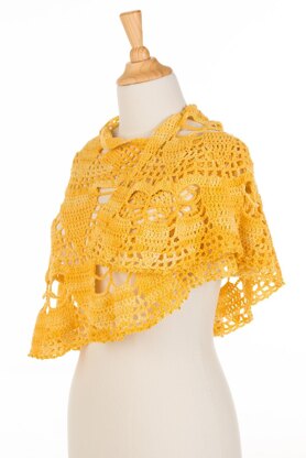 Here Comes The Sun Shawl