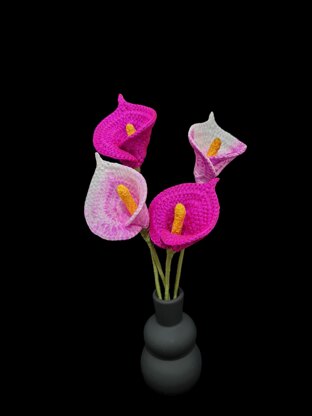 Crochet Calla Lily flowers